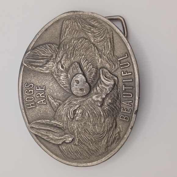 Other - Hogs are Beautiful Belt Buckle